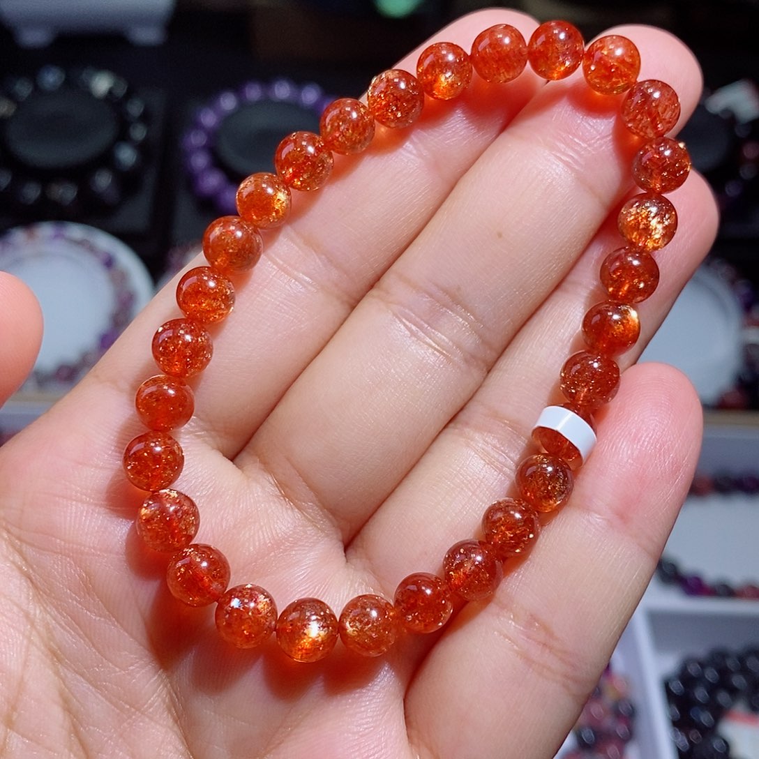 未镶嵌手链日光石金太阳