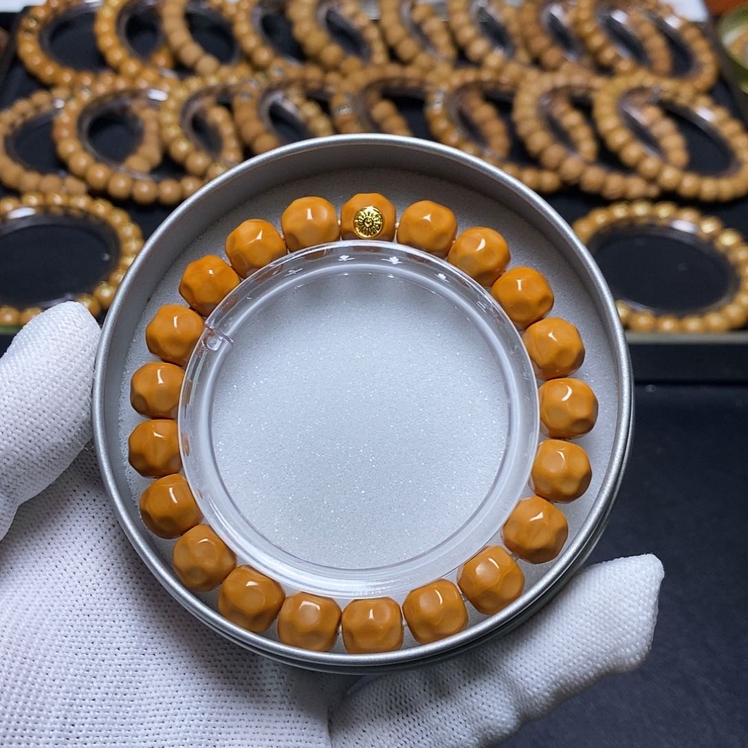 猴头核桃手串金标奶酪 10-11 全品 12号