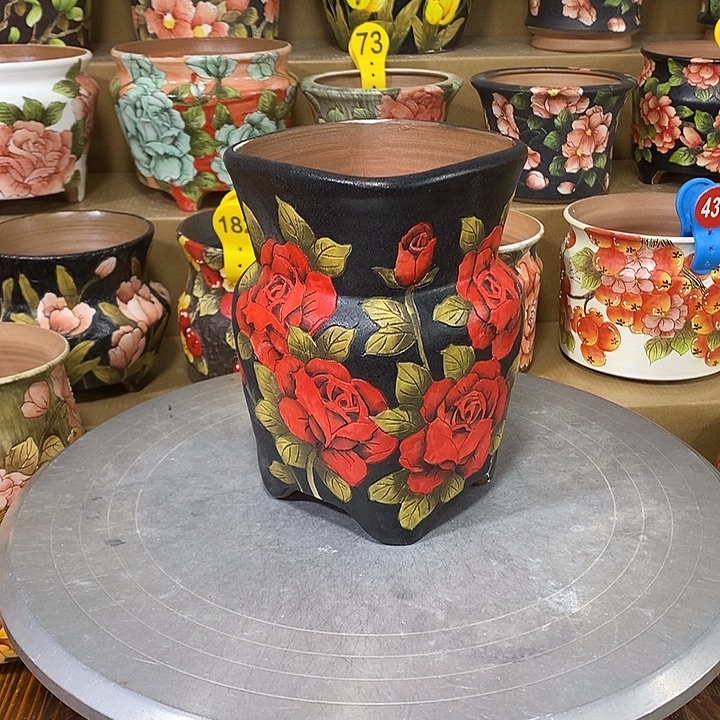 景德镇精品博采美盆特价10.5/17