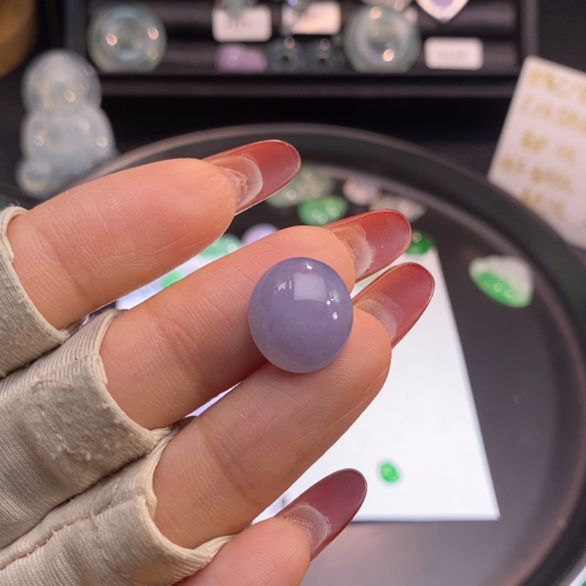 【闪购商品】翡翠挂件未镶嵌蛋面