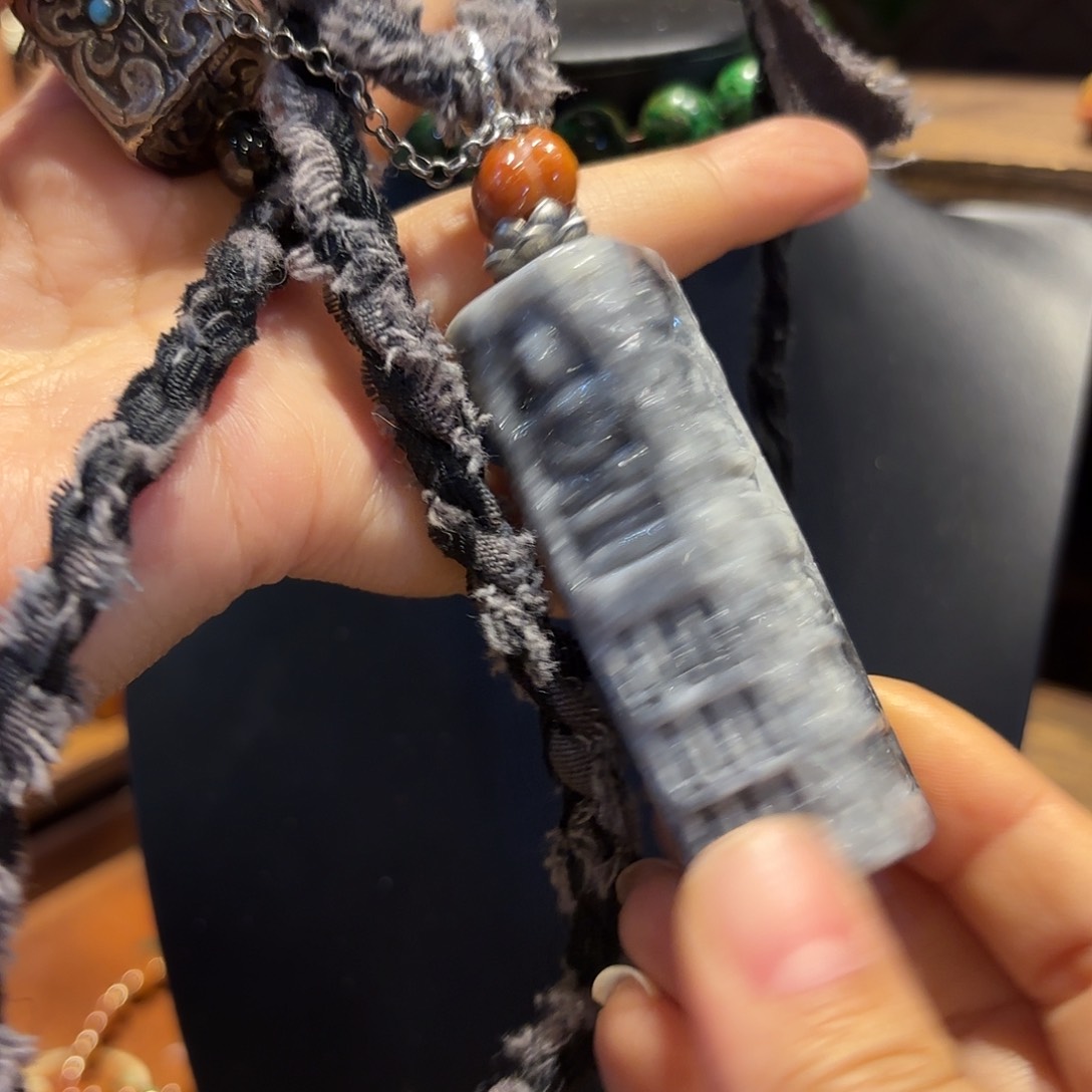 翡翠颈饰未镶嵌原创