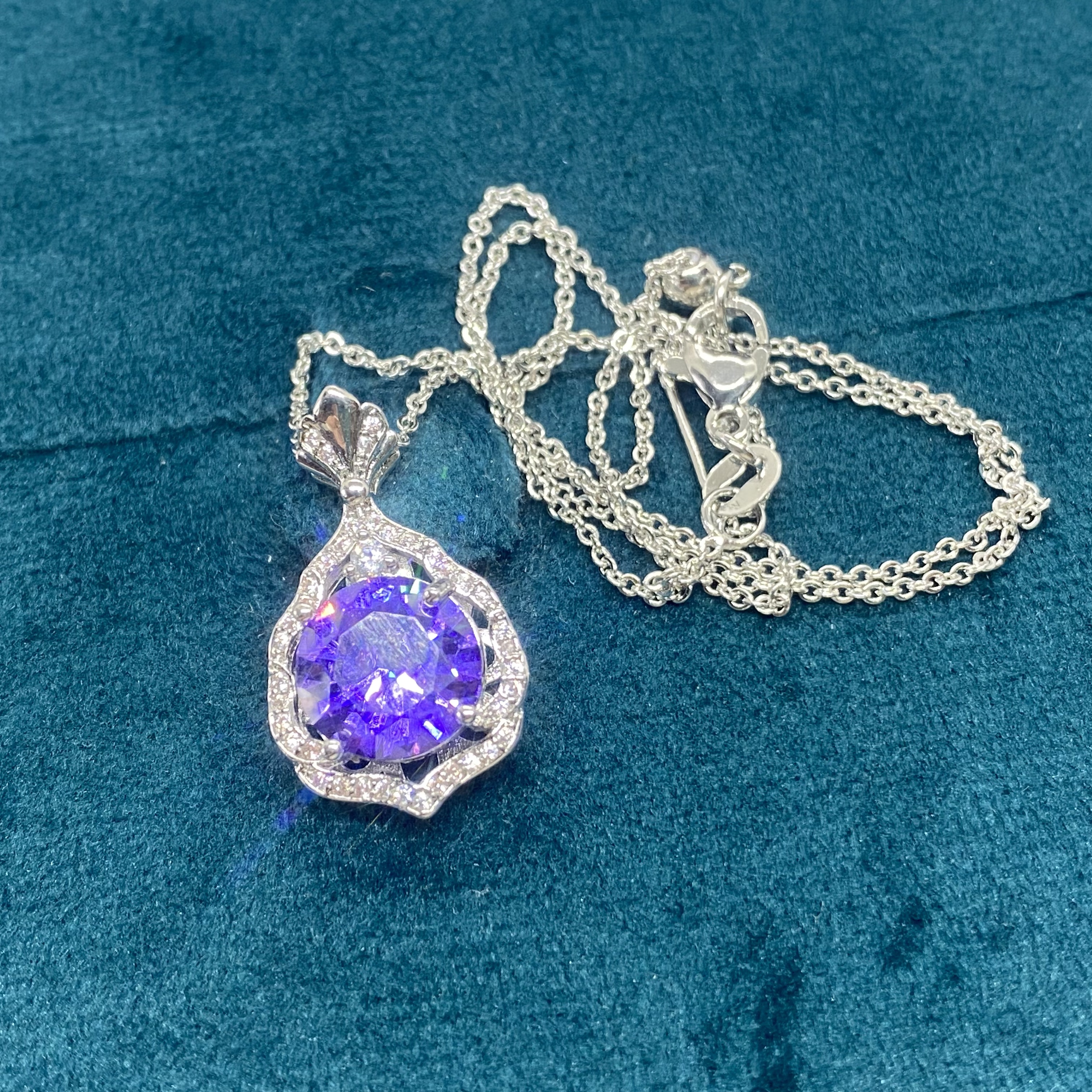 【南非库里南】NFKLN  紫色钱袋子吊坠 050