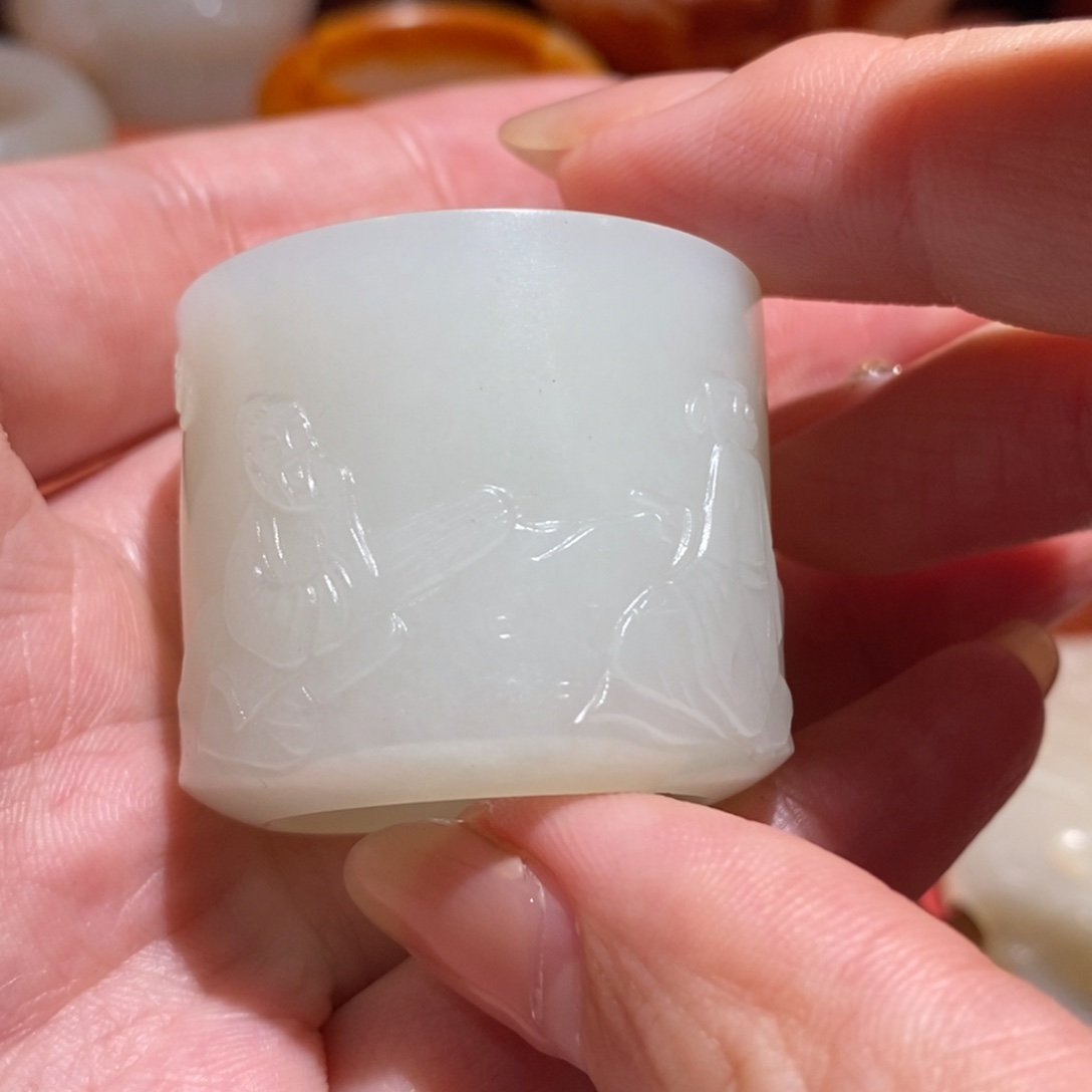 和田玉玉坠未镶嵌美****n