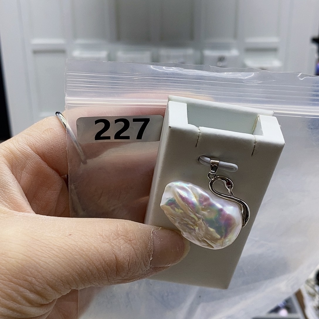 颈饰合金淡水珍珠