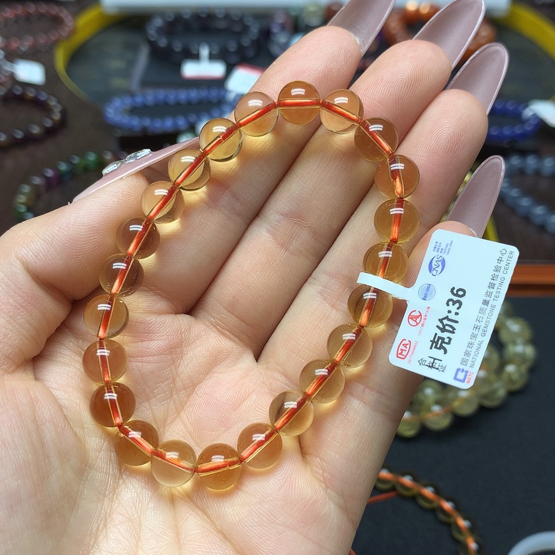 水晶手链未镶嵌手链