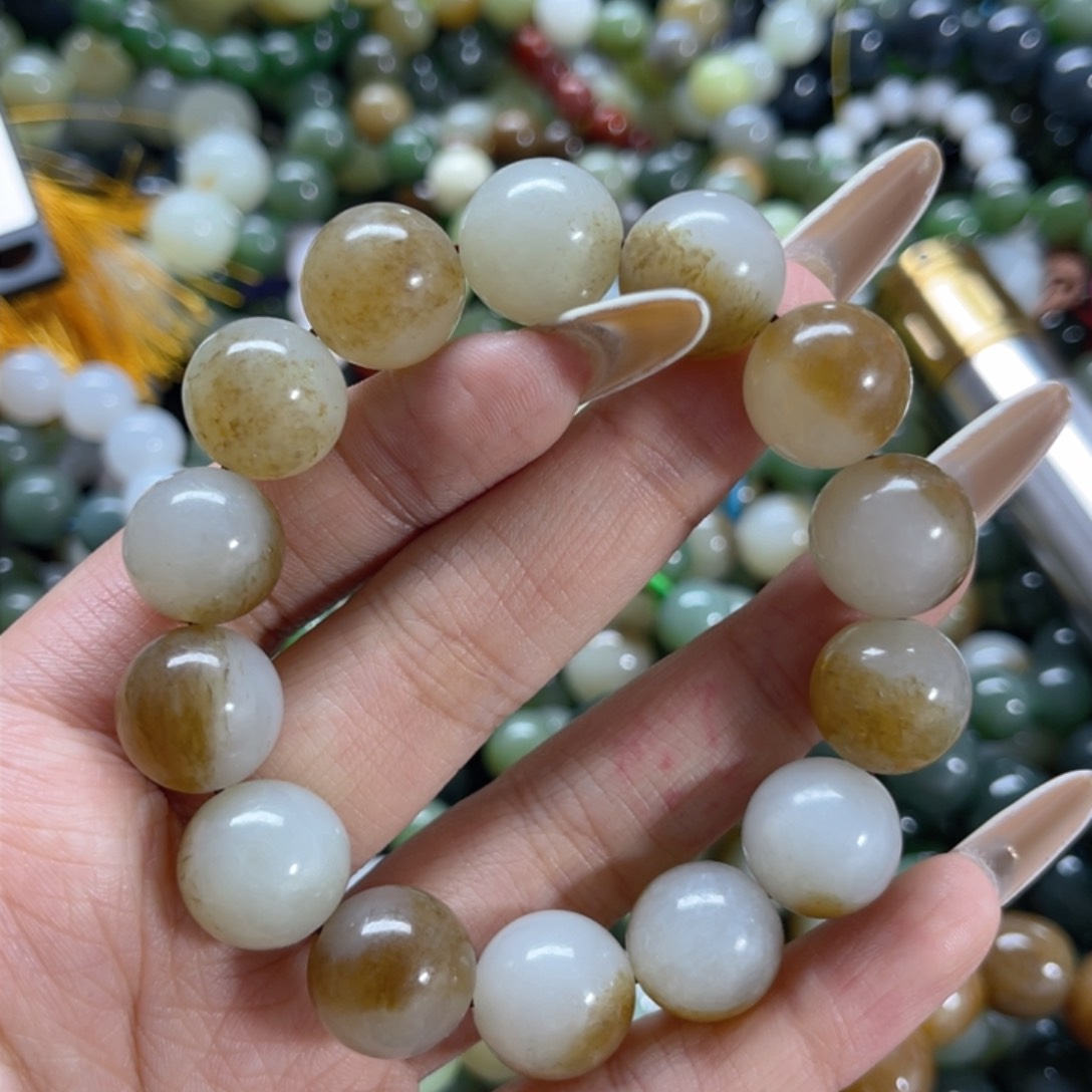 和田玉手链未镶嵌