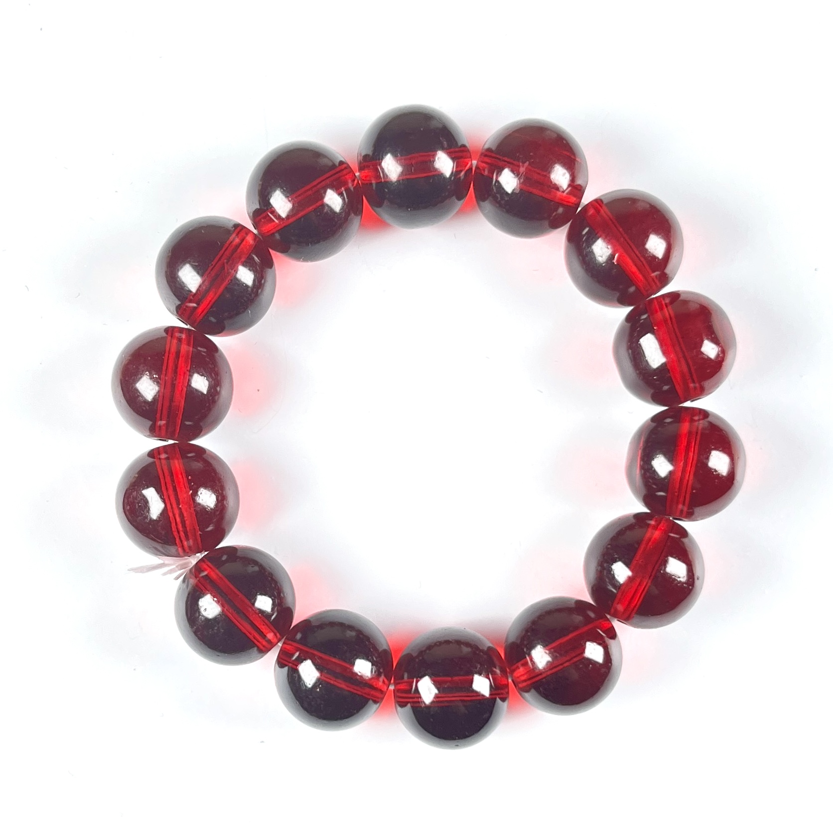 【福满满珠宝】UY614-Diy配饰-红手串-多样性发其一