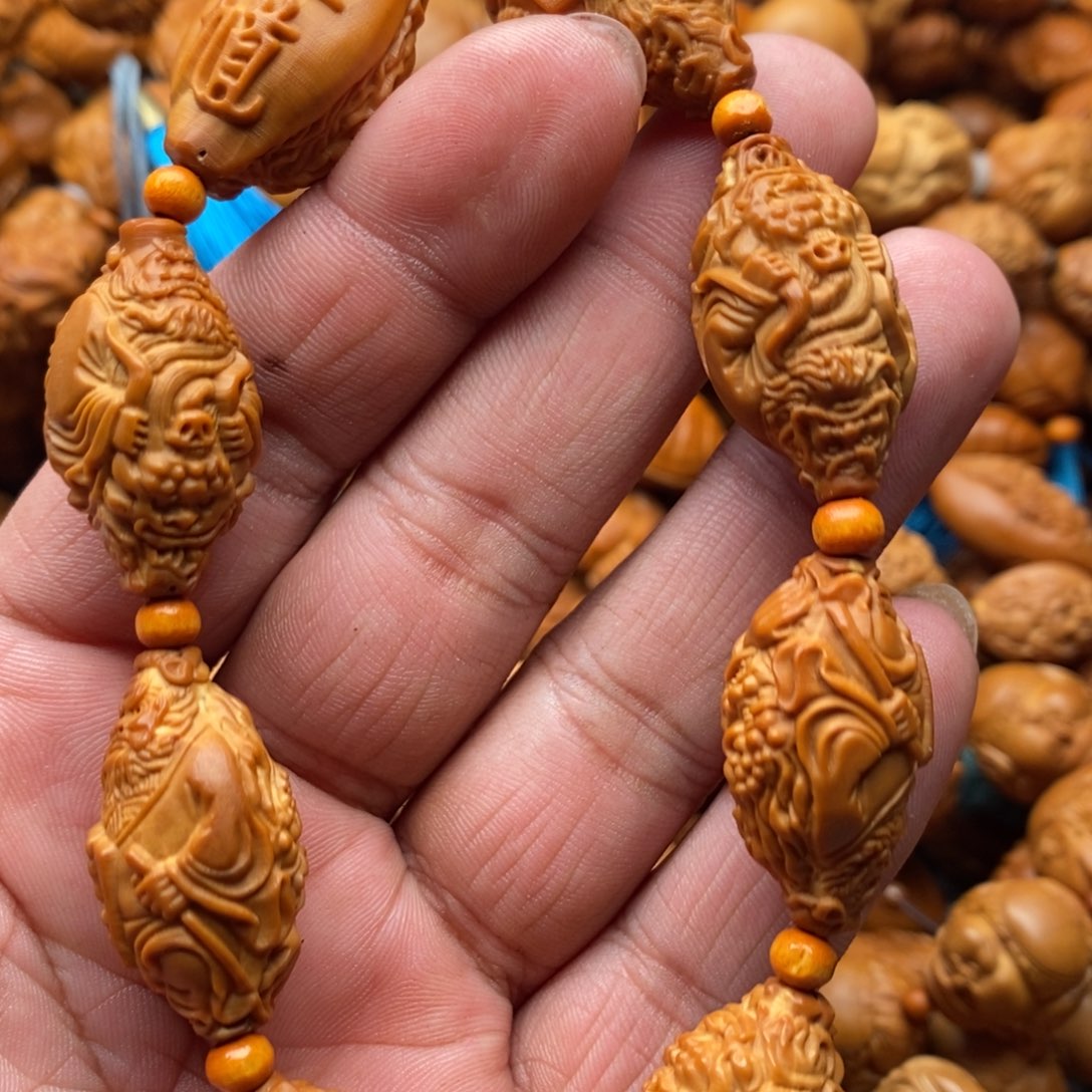 橄榄核手串我们的