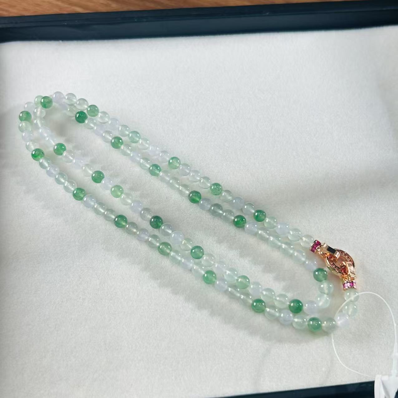 【睿泽鉴宝】翡翠珠串  FZB0302-285