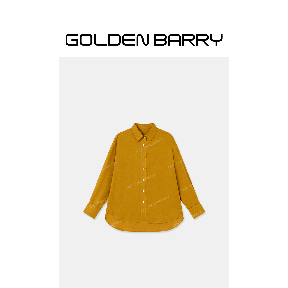 GOLDENBARRY|松弛暖调治愈小衬衫216008