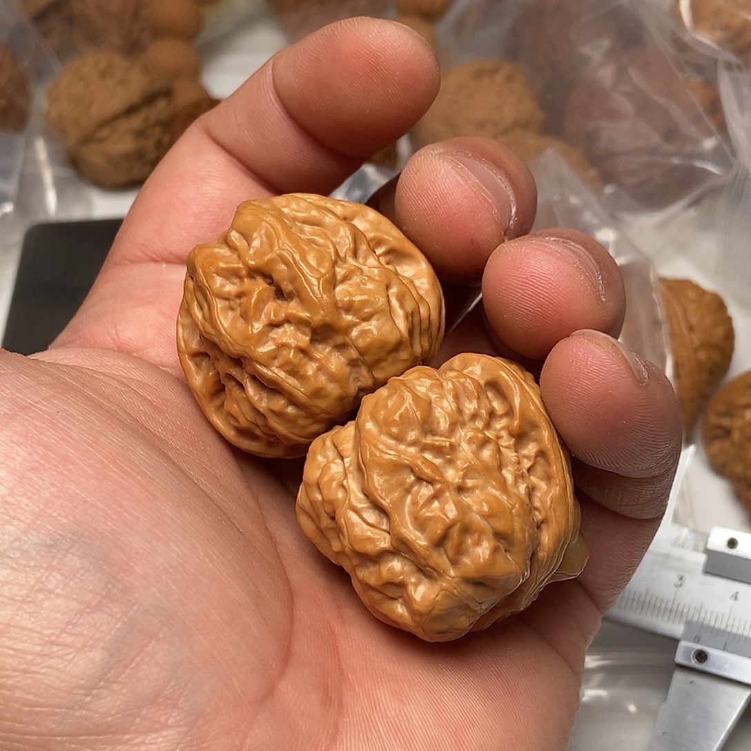 文玩核桃把件呆***呆蛤蟆头