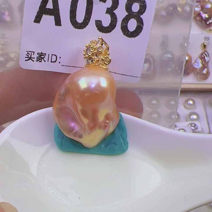 淡水珍珠颈饰合金