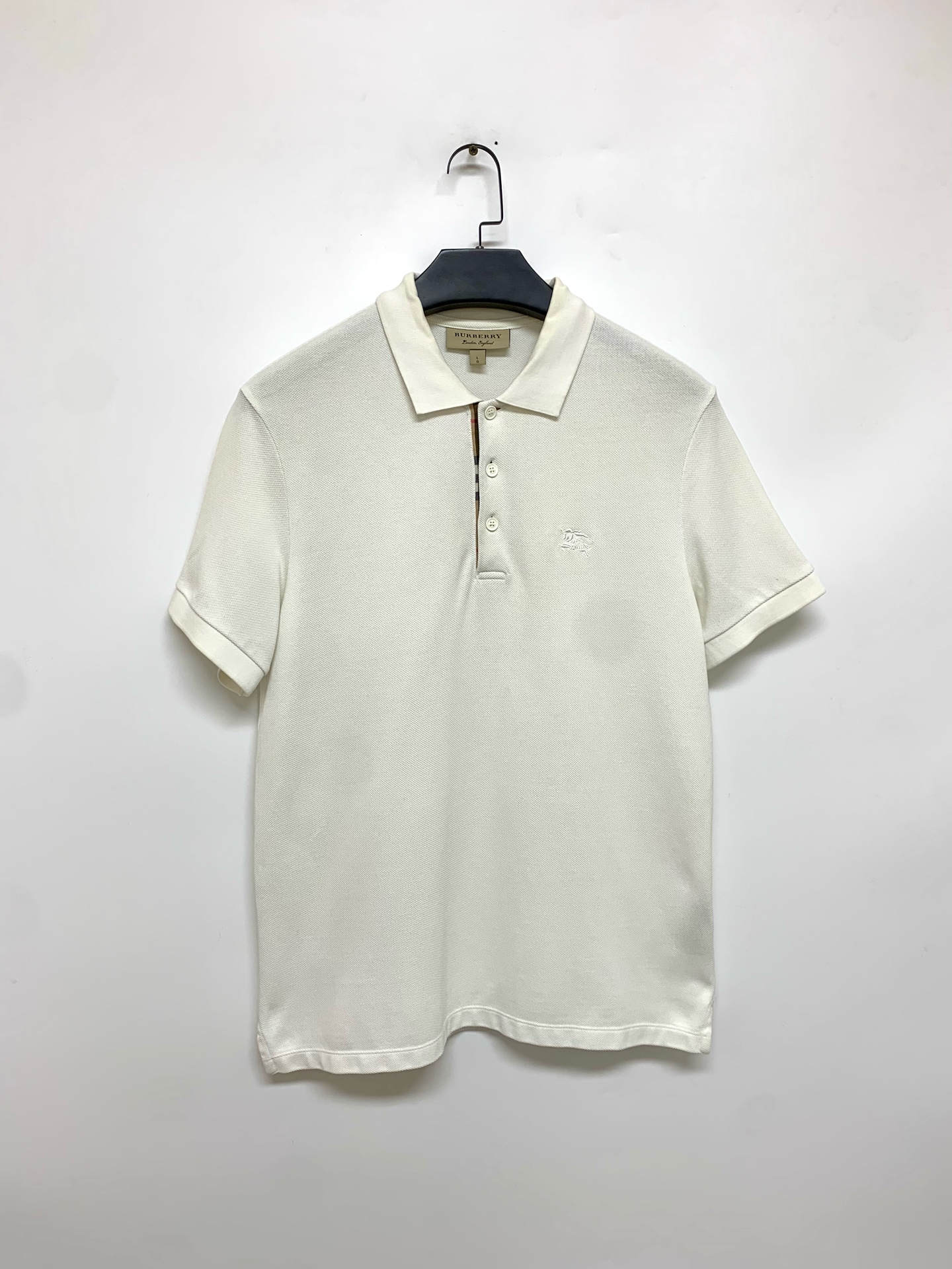 99新 BURBERRY/博柏利 胸前战马polo衫/L码/Y0079