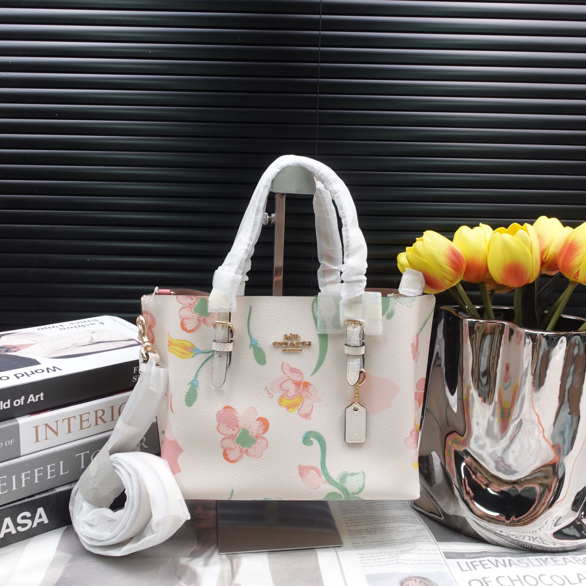 95新 COACH/蔻驰 单肩包/T10334859