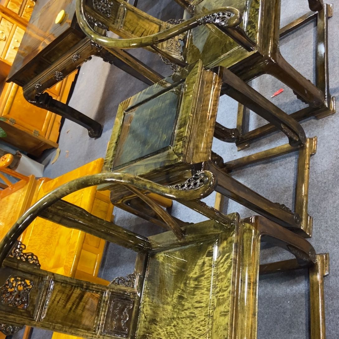 楠木孤*皇宫椅三件套5600