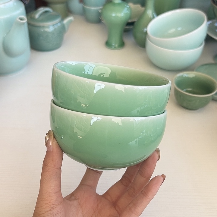 小米茶器龙泉青瓷