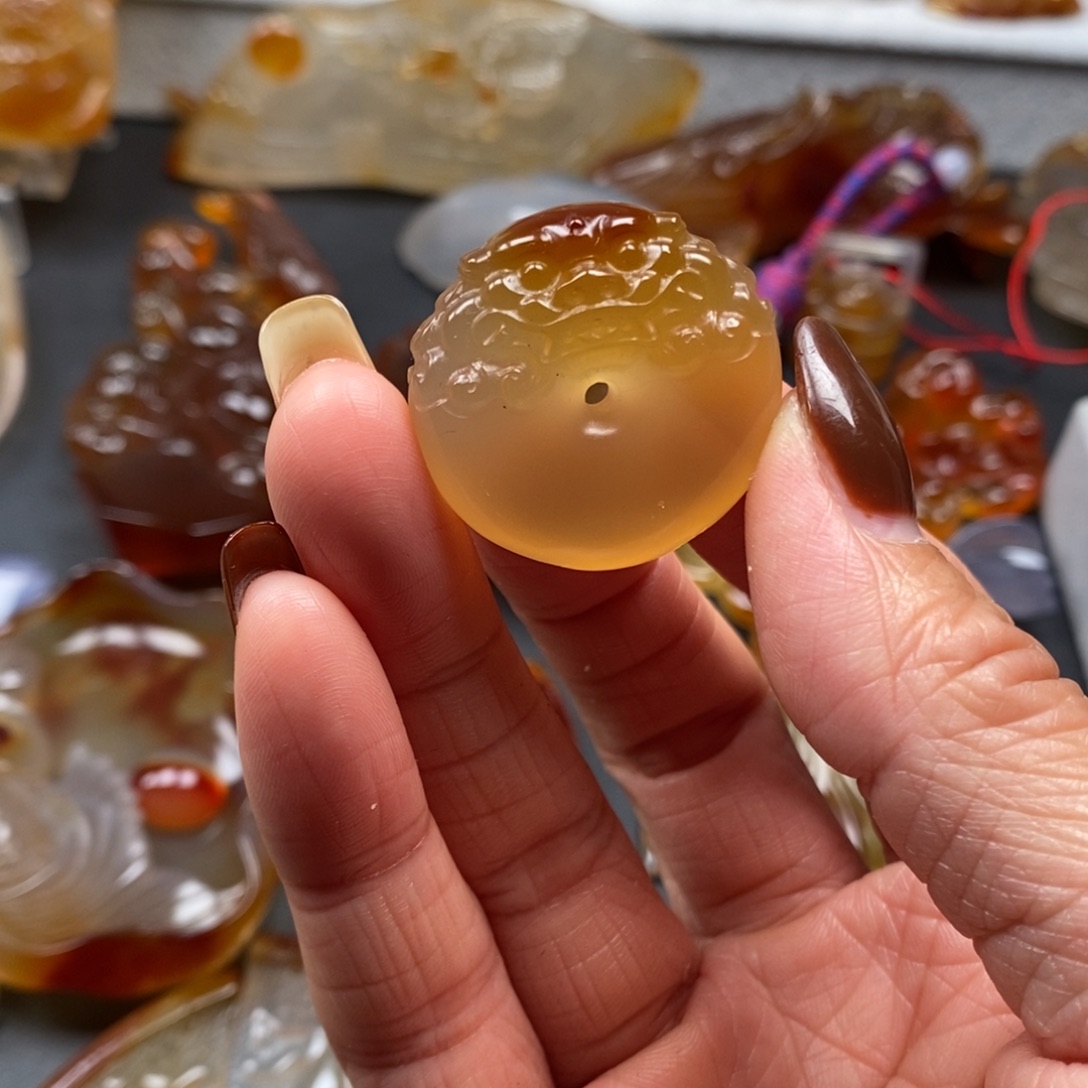 玛瑙/玉髓未镶嵌颈饰