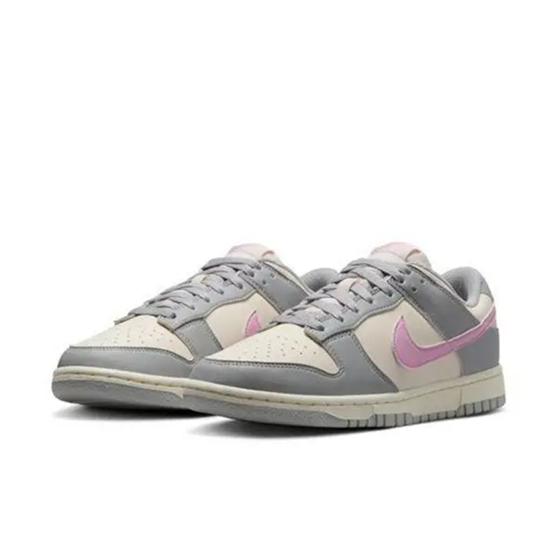 NIKE/耐克官方正品女子鞋子DUNKLOW灰粉运动板鞋DD1873002