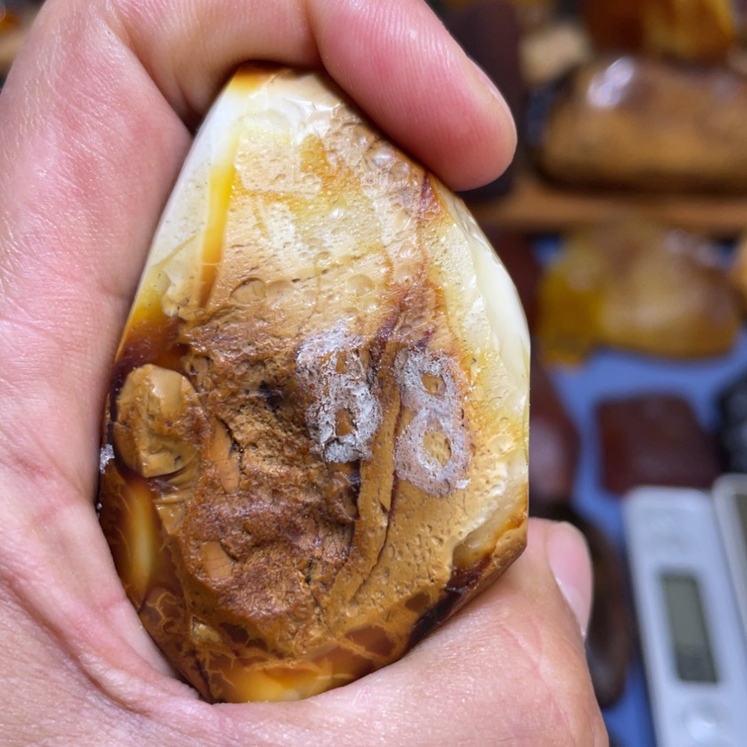 定制琥珀未镶嵌原