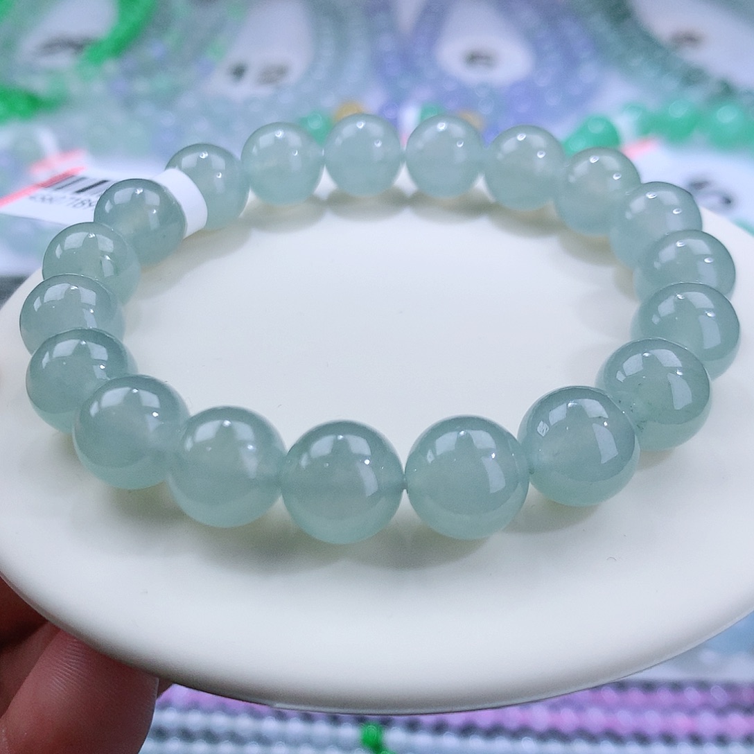 翡翠手链未镶嵌卡10