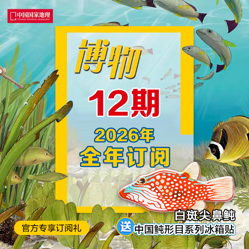 2026年博物开始订阅了 送会员礼冰箱贴《博物》杂志 2026年1月起订
