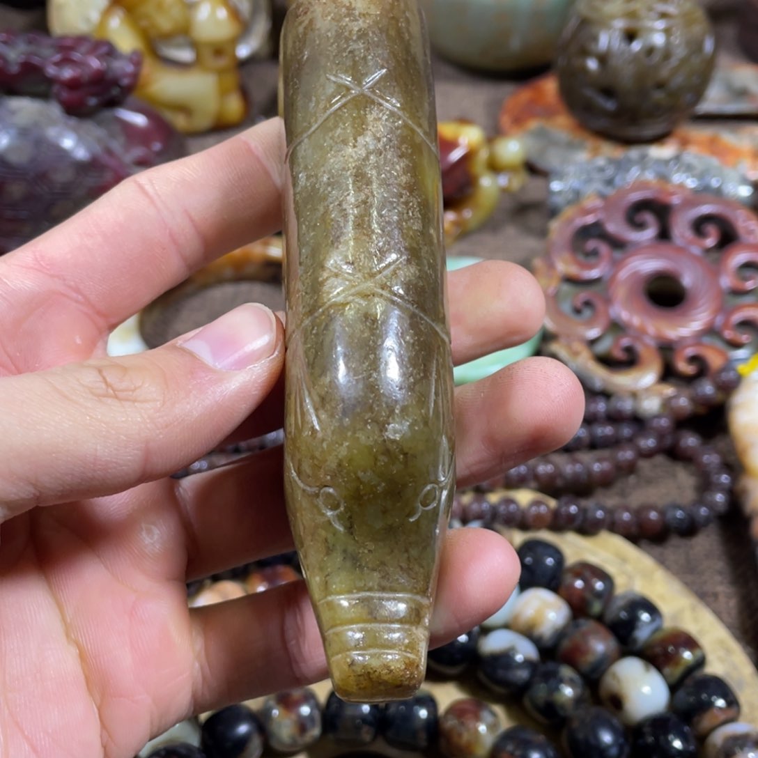 和田玉吊坠(不含链)未镶嵌