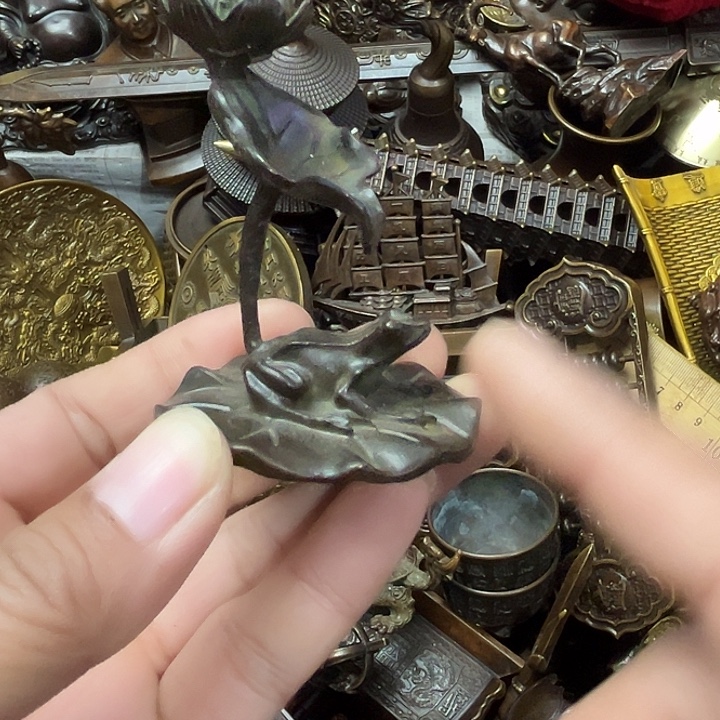 顺顺利利，铜器摆件