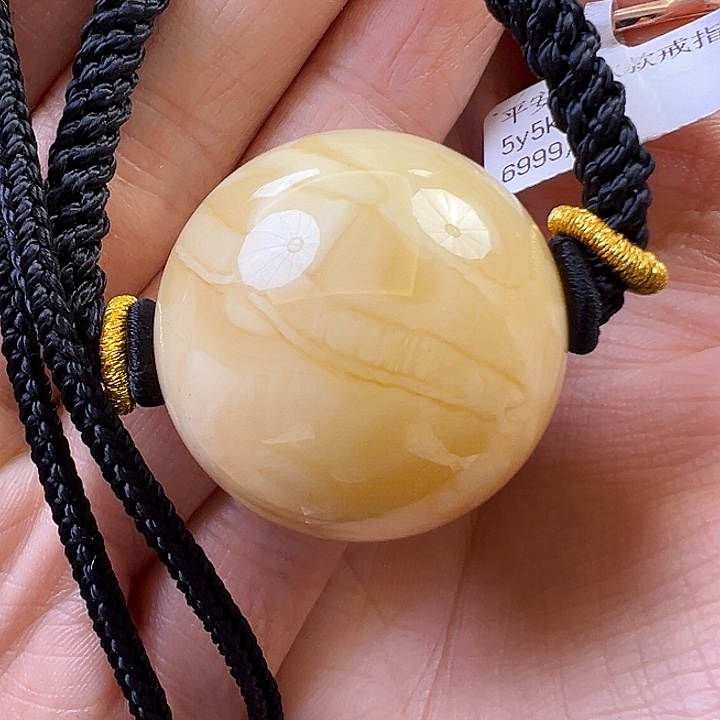 蜜蜡颈饰未镶嵌蜜蜡