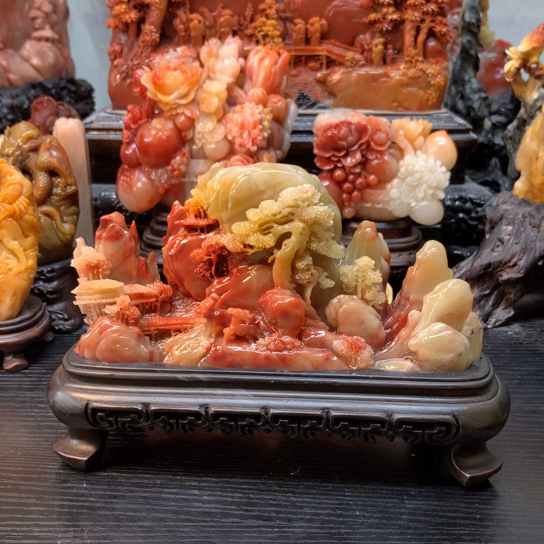 寿山石寿山石摆件