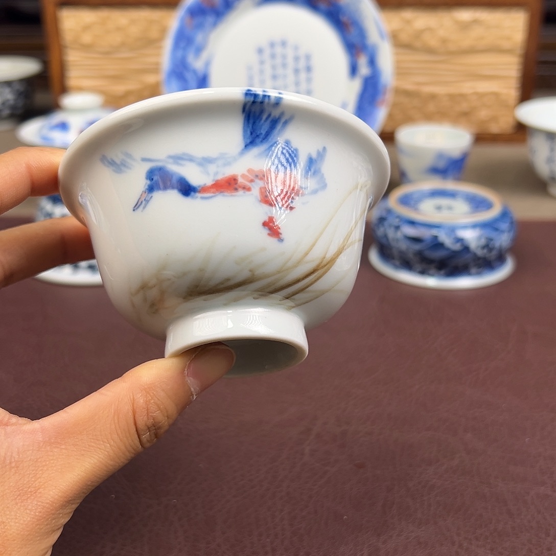 杯子景德镇天压大压手杯