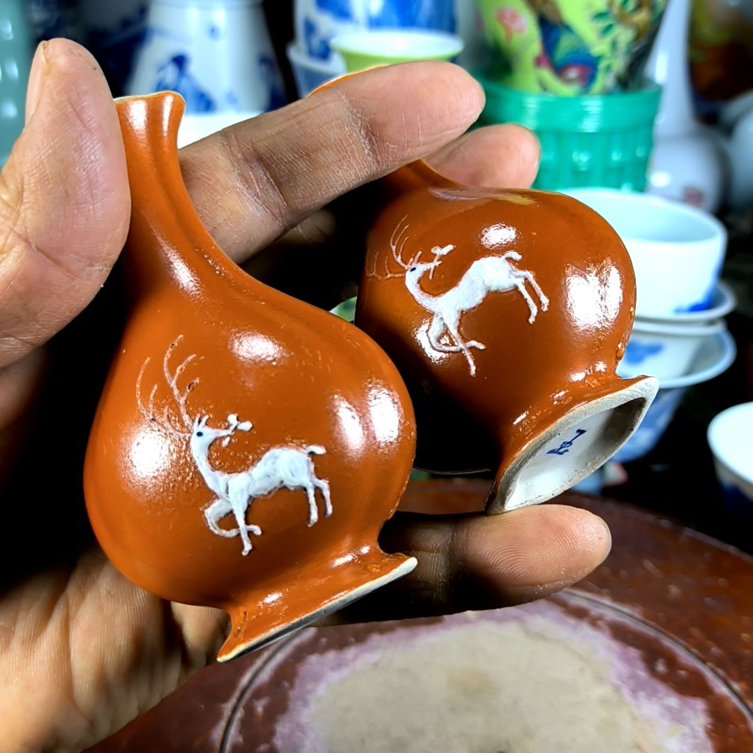 摆件全手工制作的瓷器