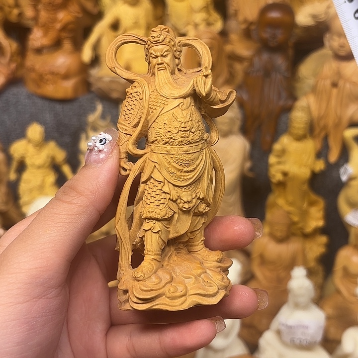 黄杨木黄杨木瑕疵关公