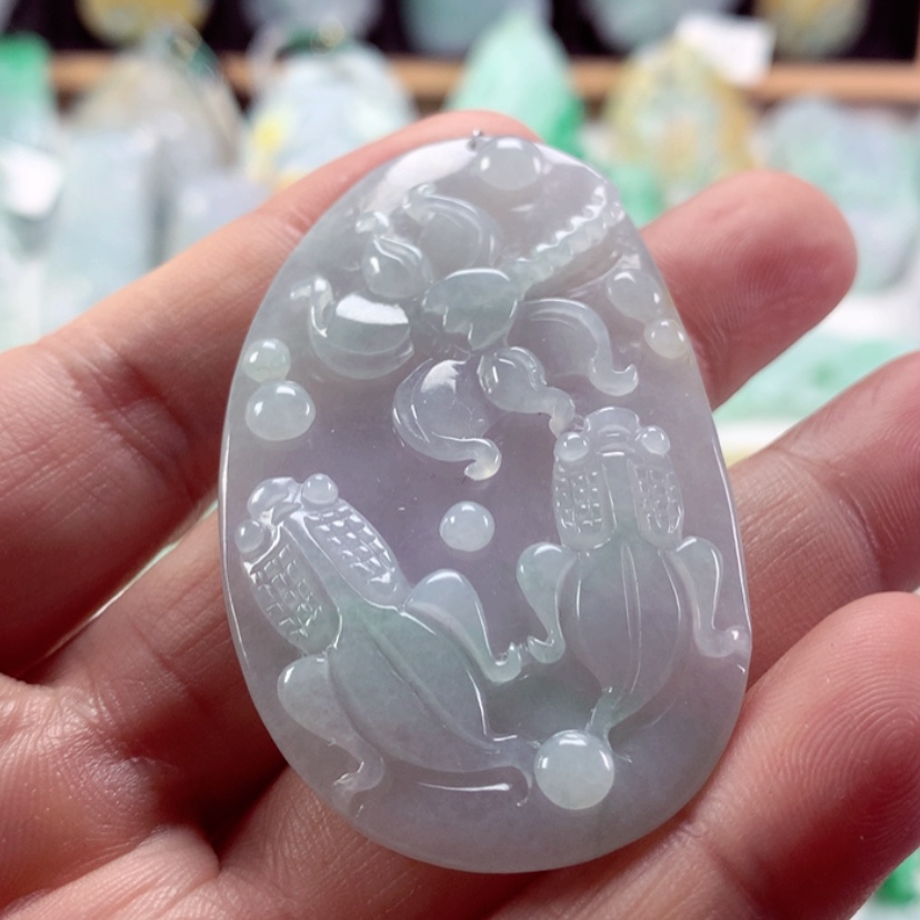 【闪购商品】翡翠吊坠(不含链)未镶嵌