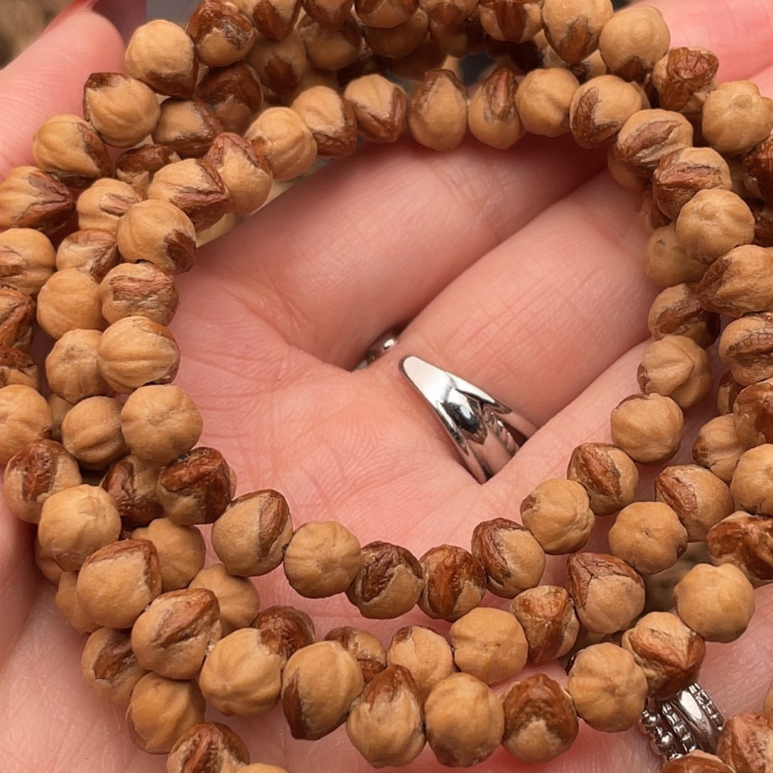 雨***晴柏香籽/百香籽手串