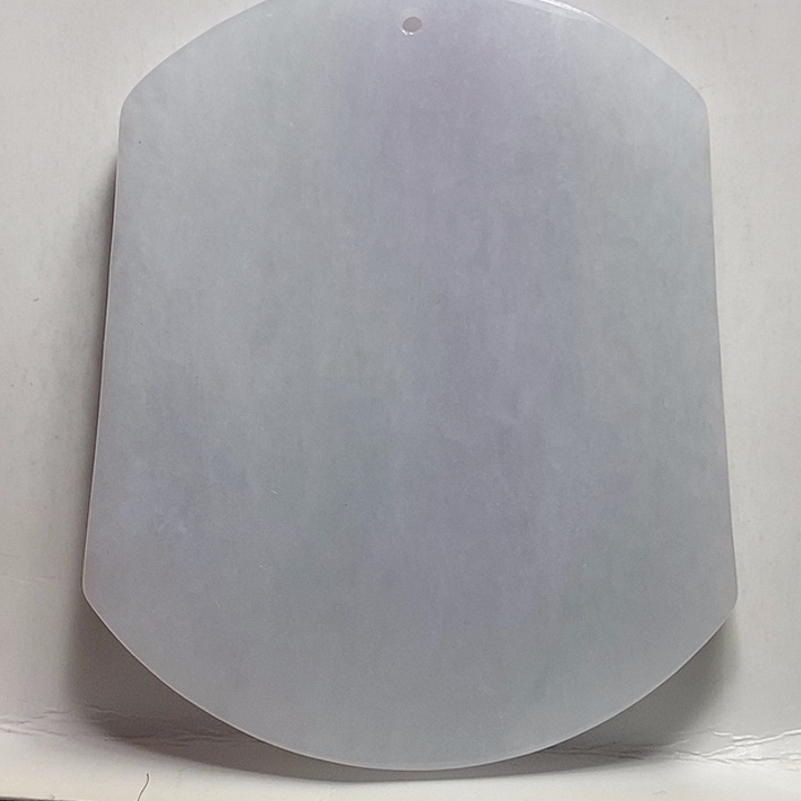 翡翠未镶嵌颈饰无事牌