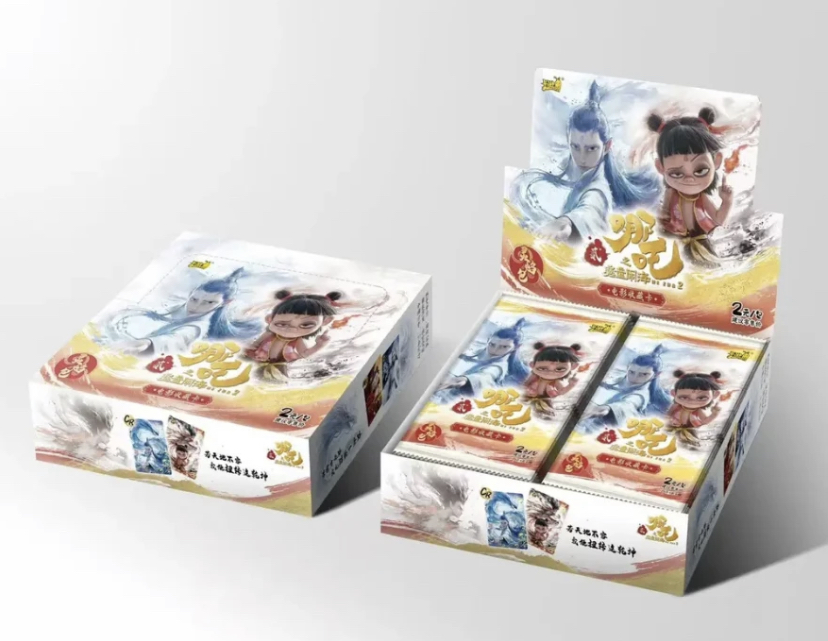 【哪吒灵焰包平拆】哪吒魔童闹海电影收藏卡正版授权2元包