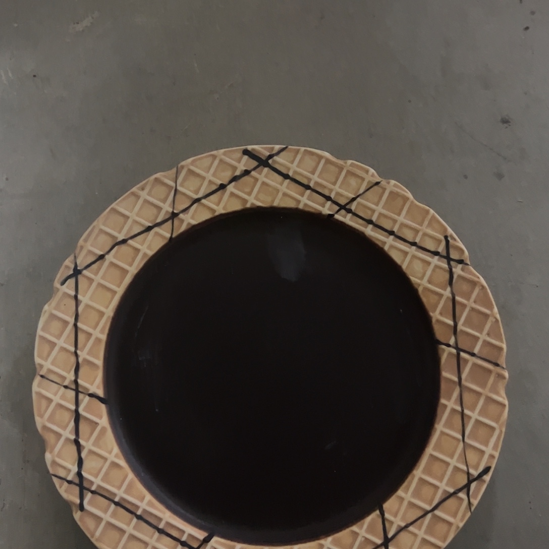 陶微瑕华夫饼盘一个