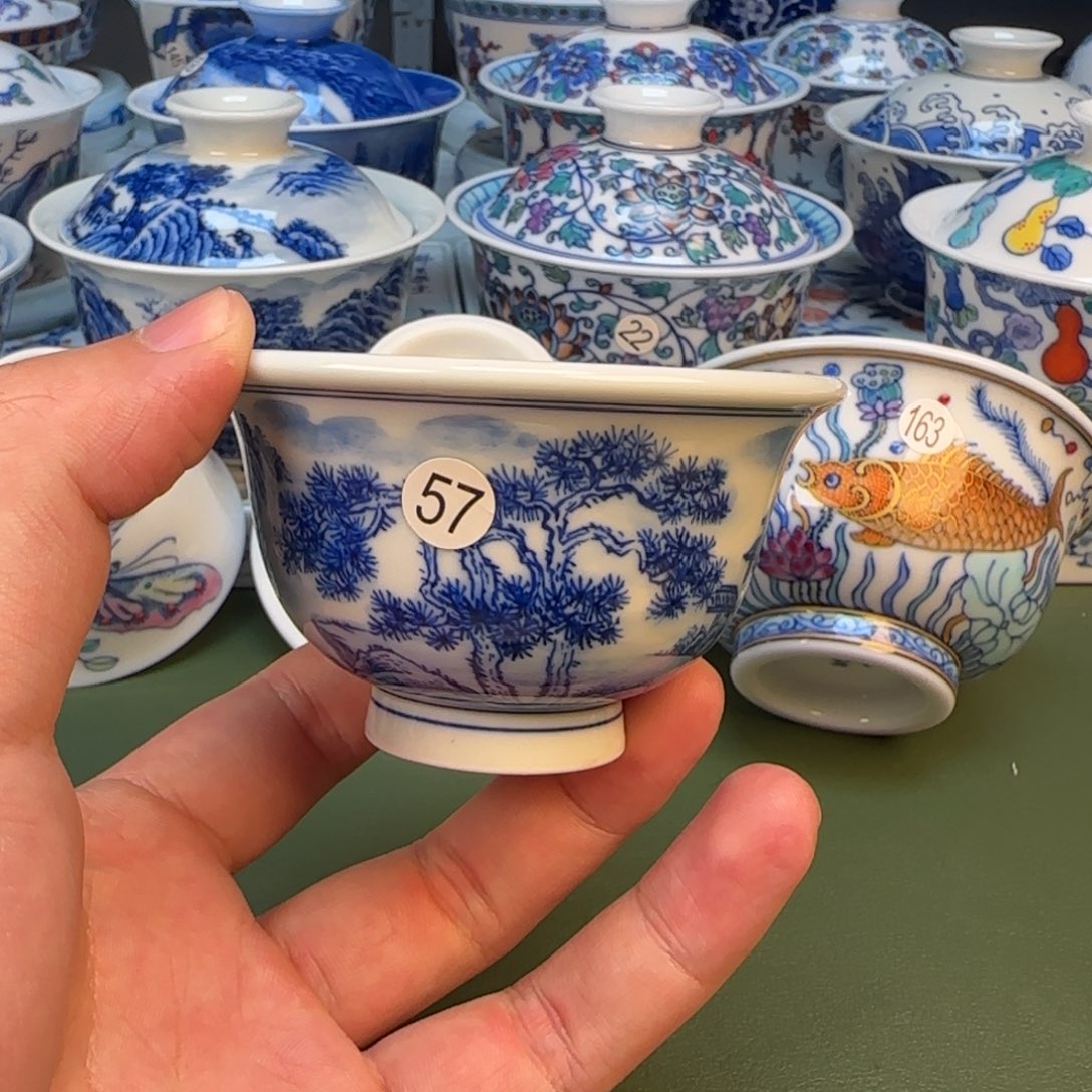 彦祖纯手工手绘茶具57