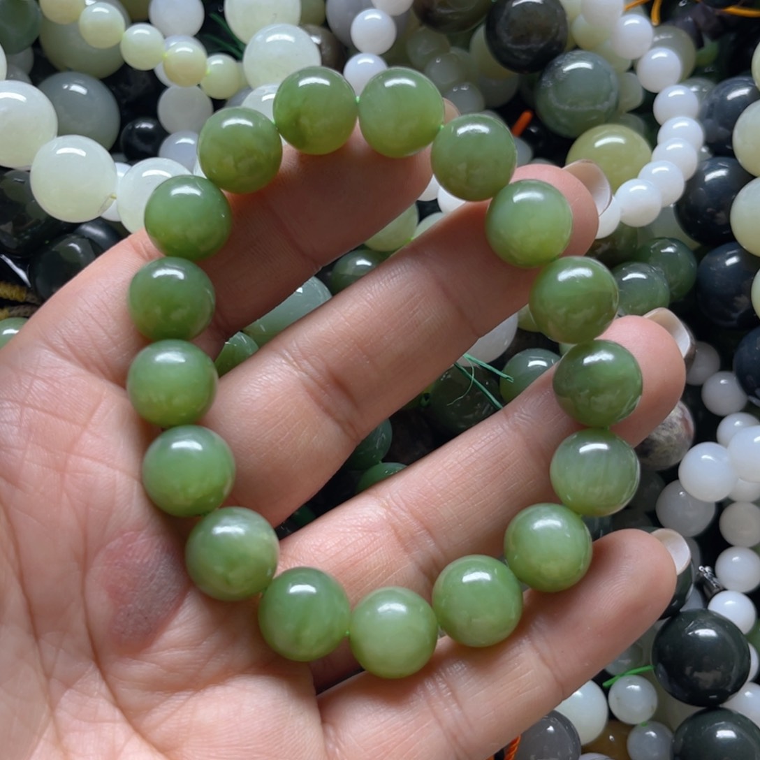 和田玉手链未镶嵌