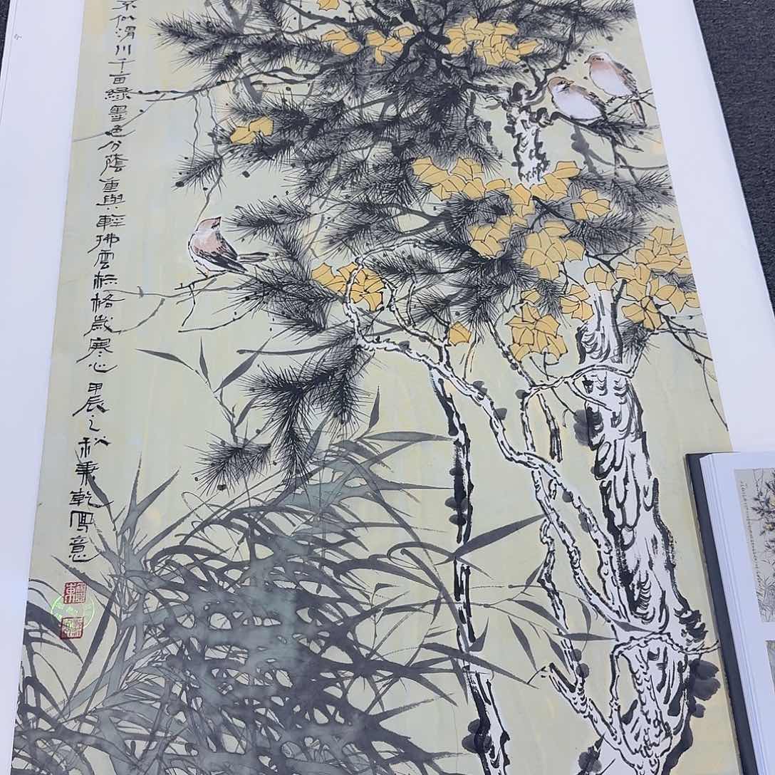国画多次参加国内外大型