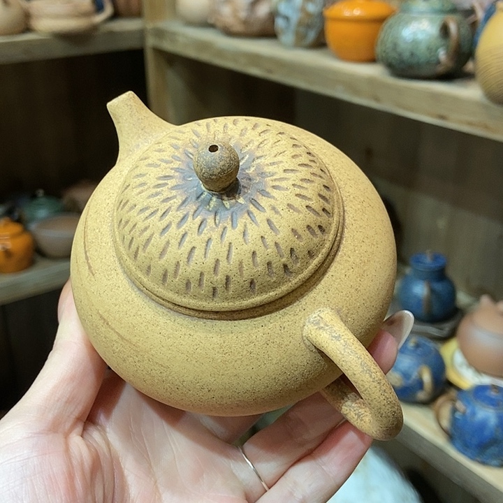 柴烧老岩泥高端茶器