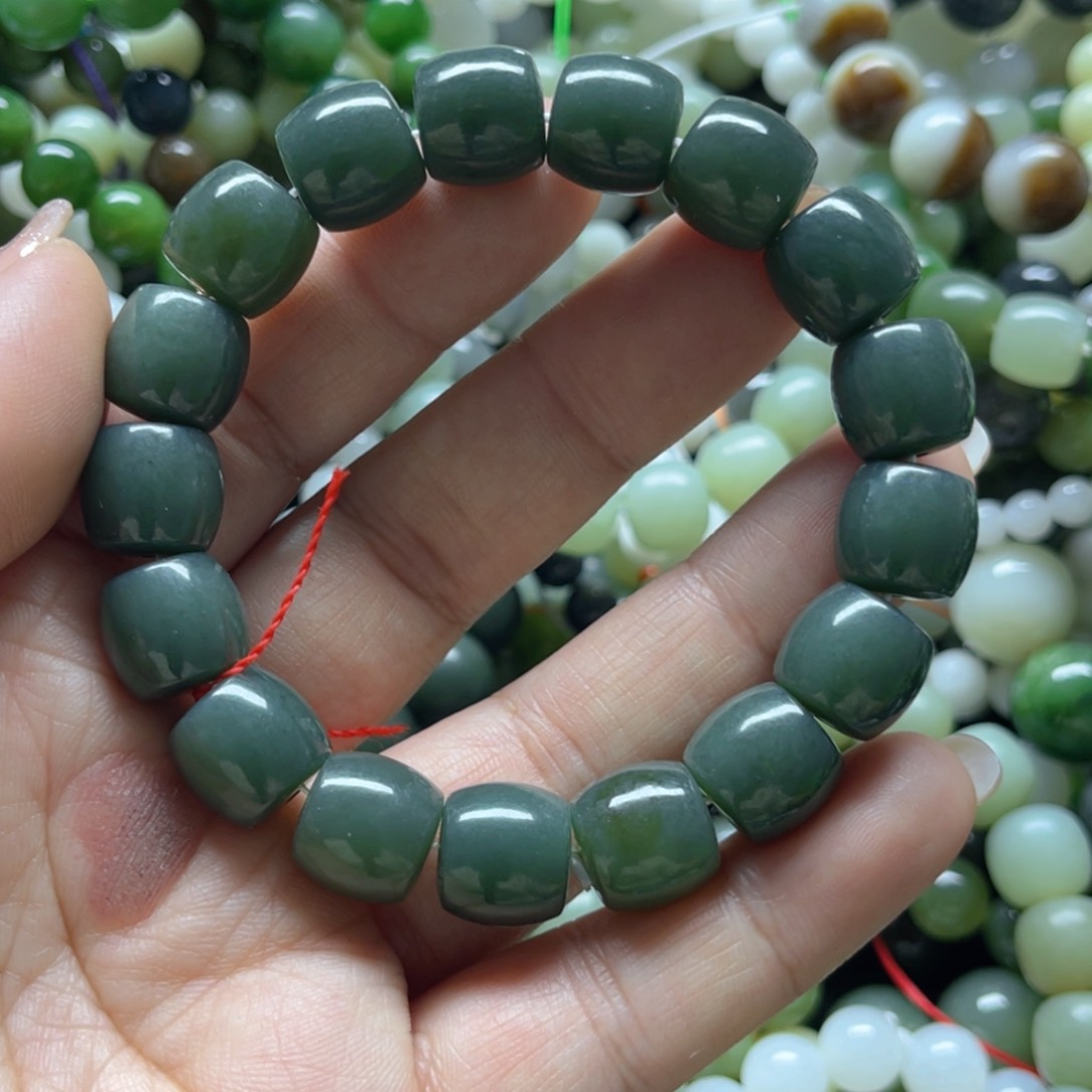 和田玉手链未镶嵌