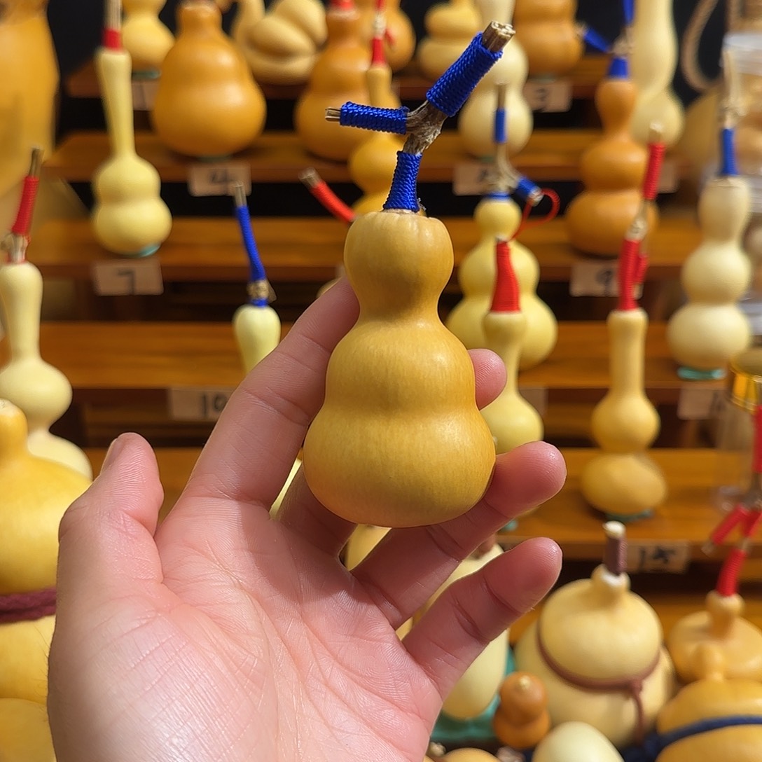 『***』A精品文玩手把小尺寸葫芦
