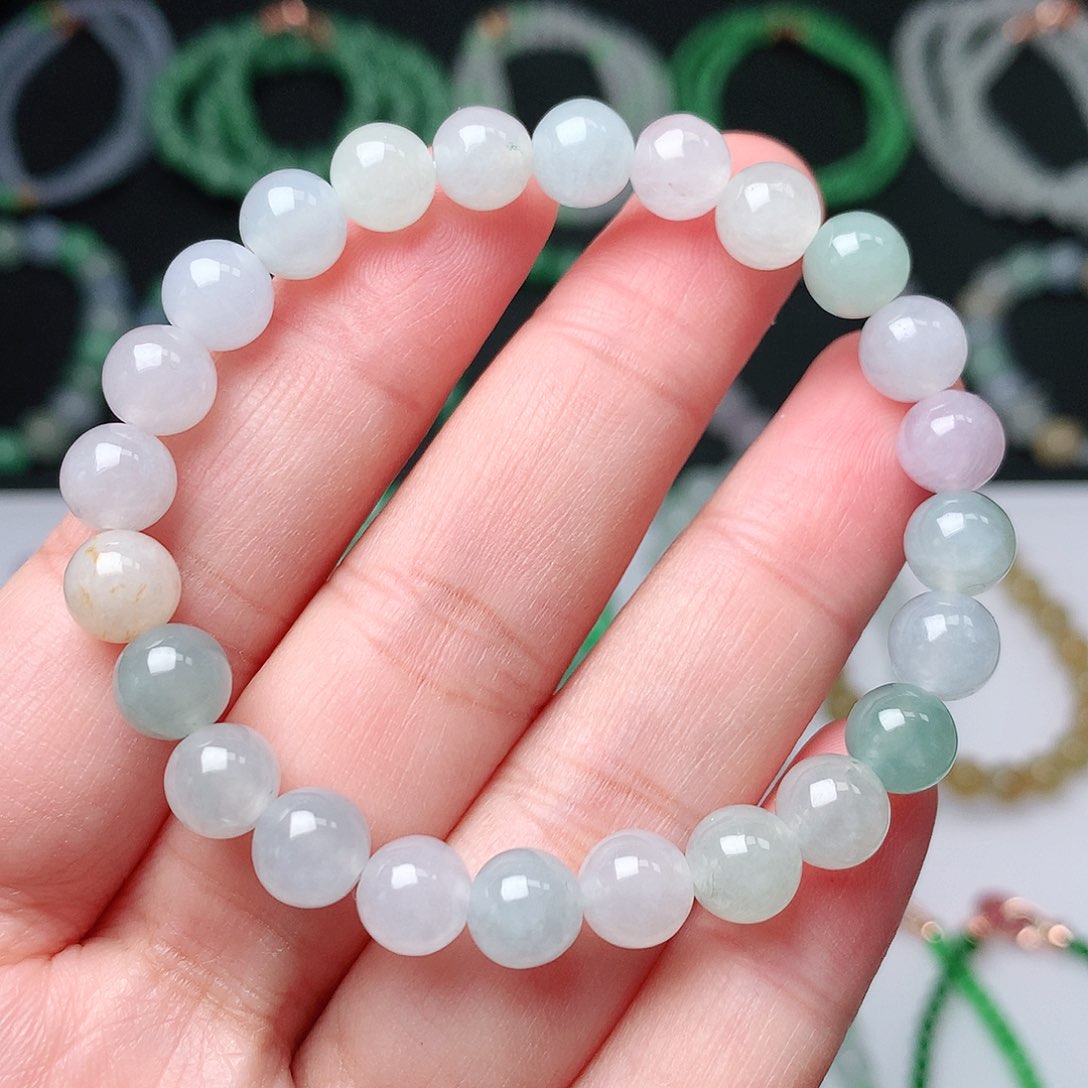 翡翠手链未镶嵌翡翠