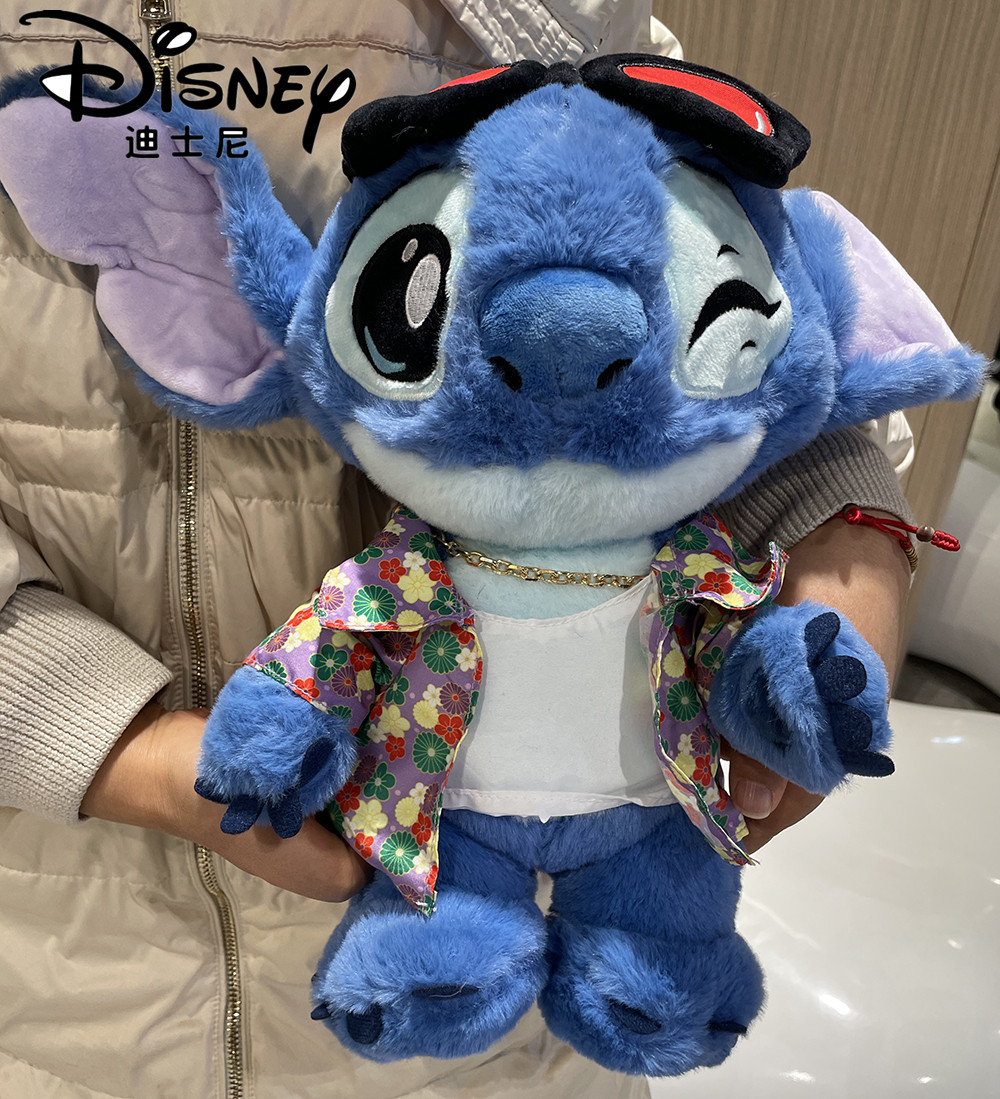 Disney迪士尼可爱史迪仔玩偶史迪奇公仔正版生日礼物玩具布娃娃