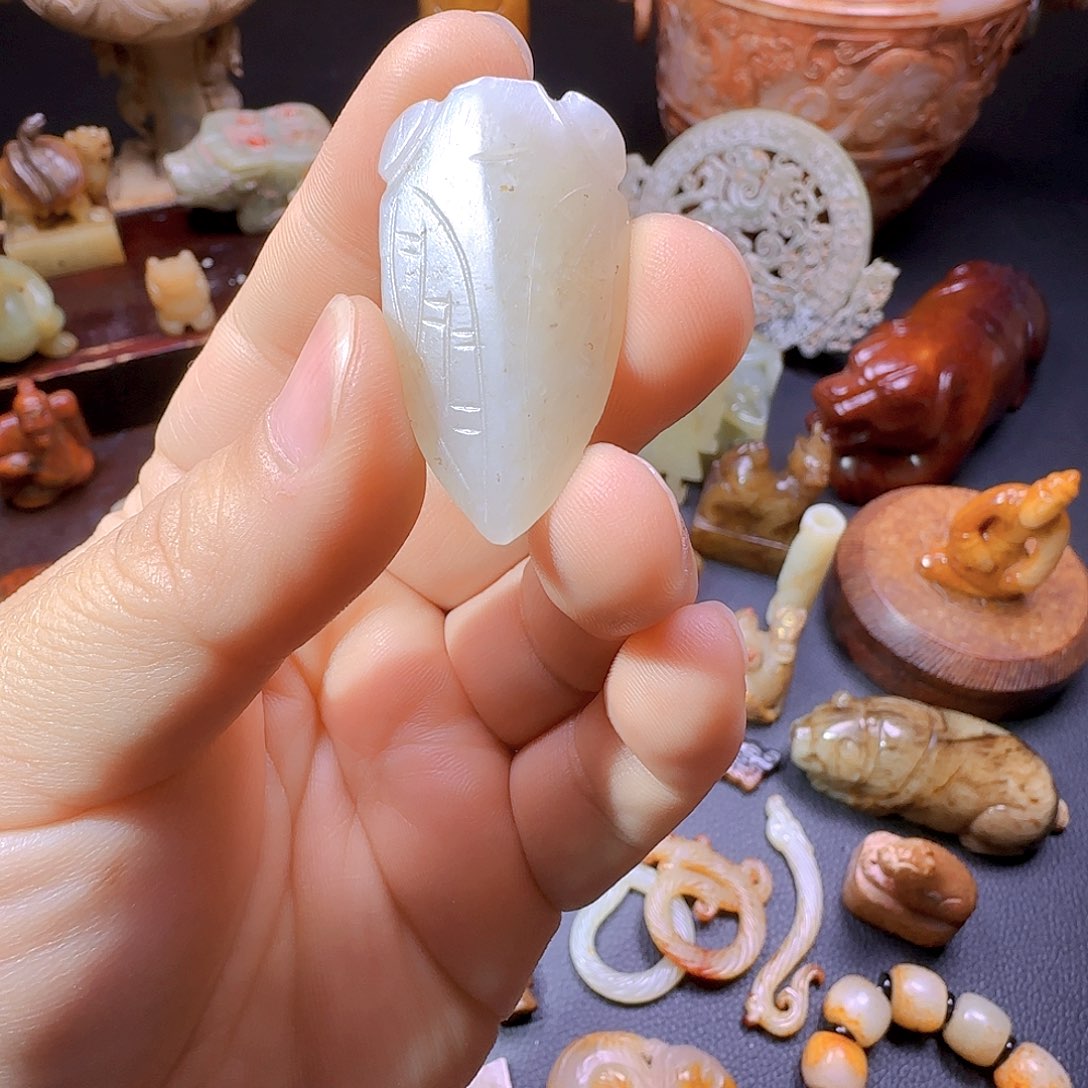 未镶嵌和田玉挂件