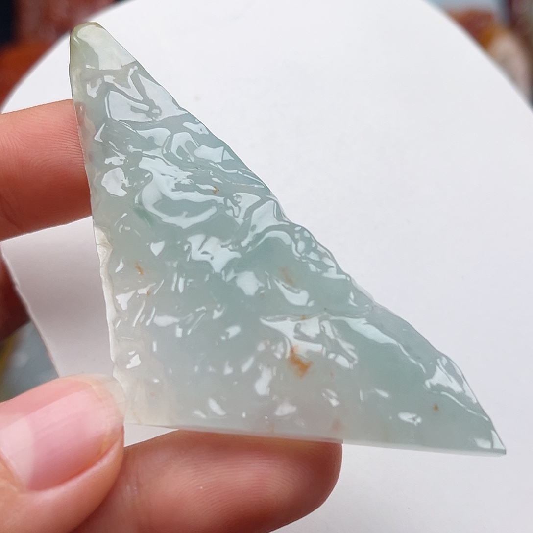 定制翡翠未镶嵌翡翠挂件