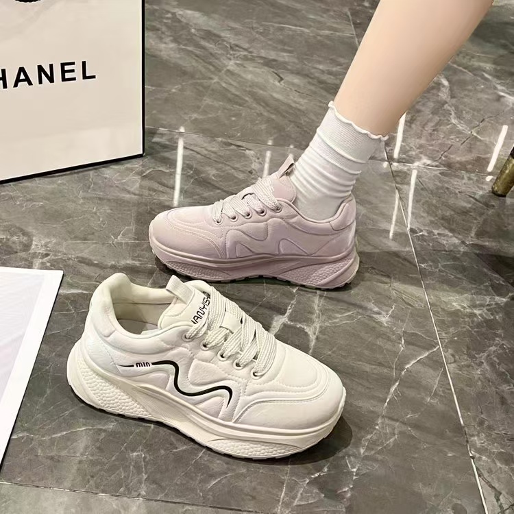 1798女鞋踩屎感真皮阿甘2025新款减震跑步休闲阿甘鞋