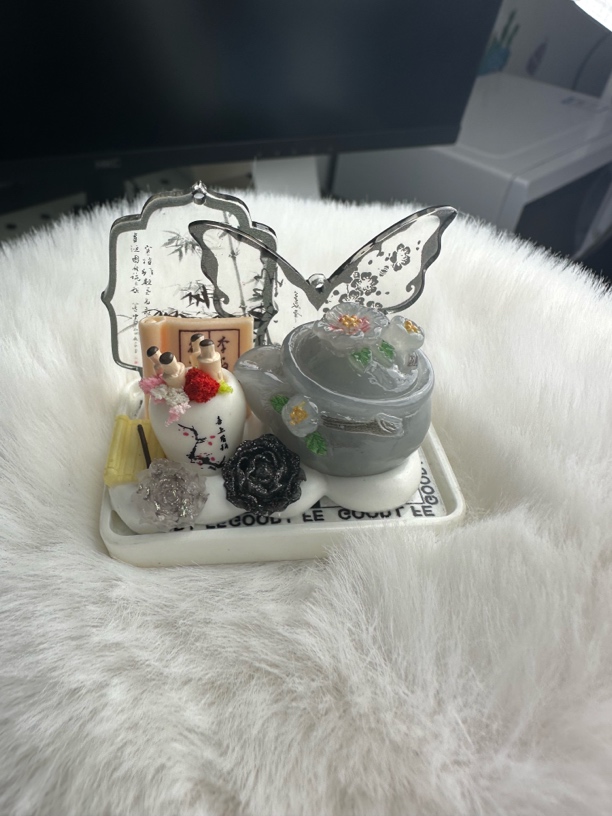 DIY摆台树脂配件装饰品图片供参考不可直拍树脂