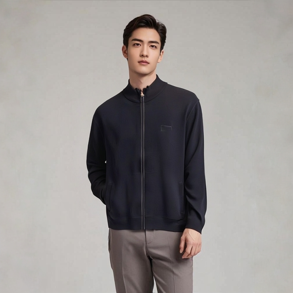 男款时尚高定针织开衫112102